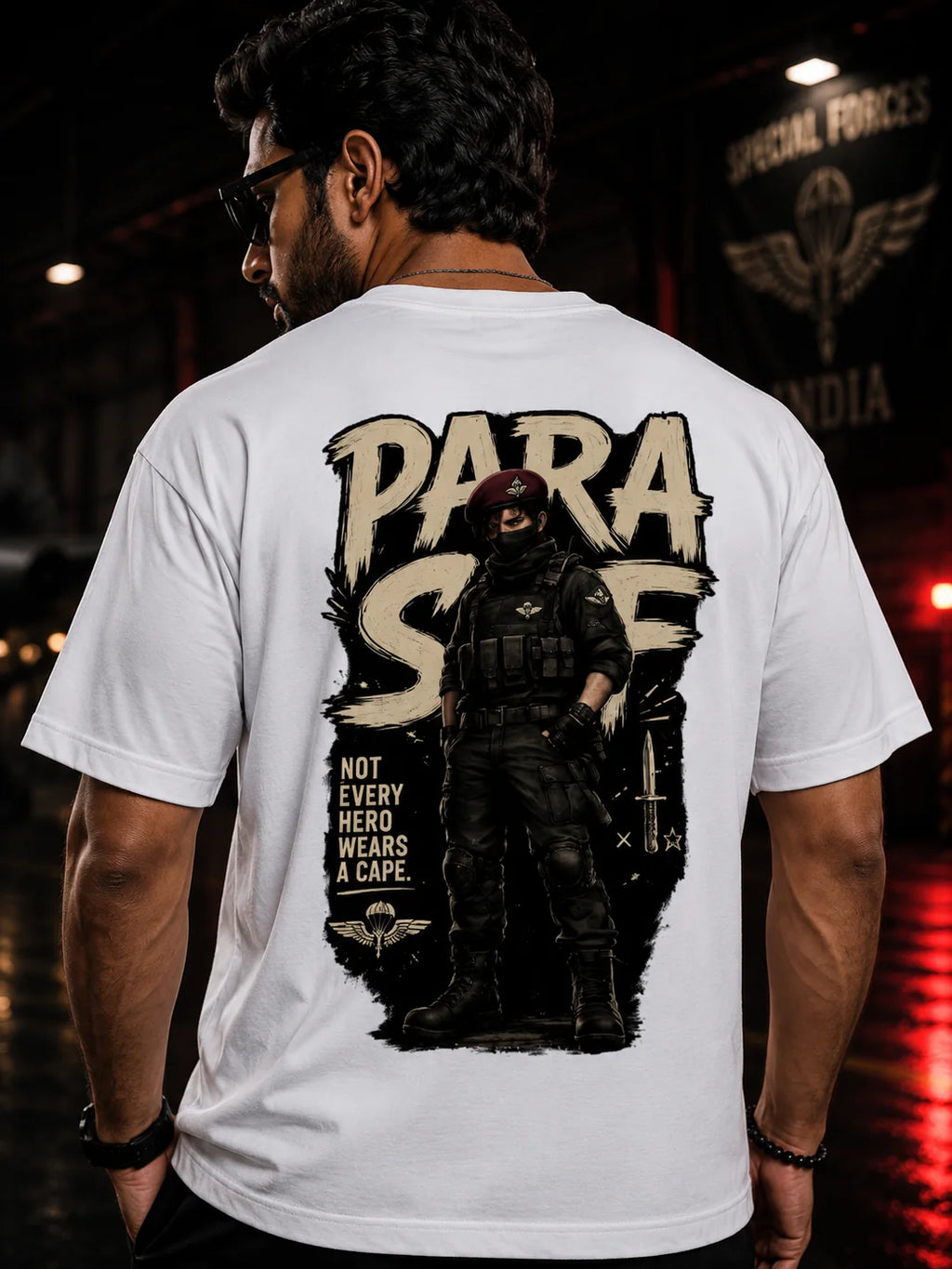 PARA SF Oversized T-Shirt | Not Every Hero Wears A Cape