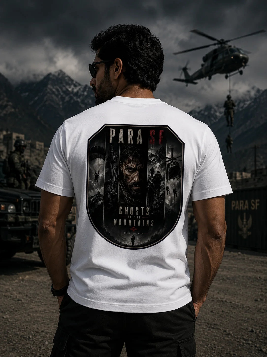 Para SF T-Shirt | Indian Army Special Forces | Premium Military Graphic Tee