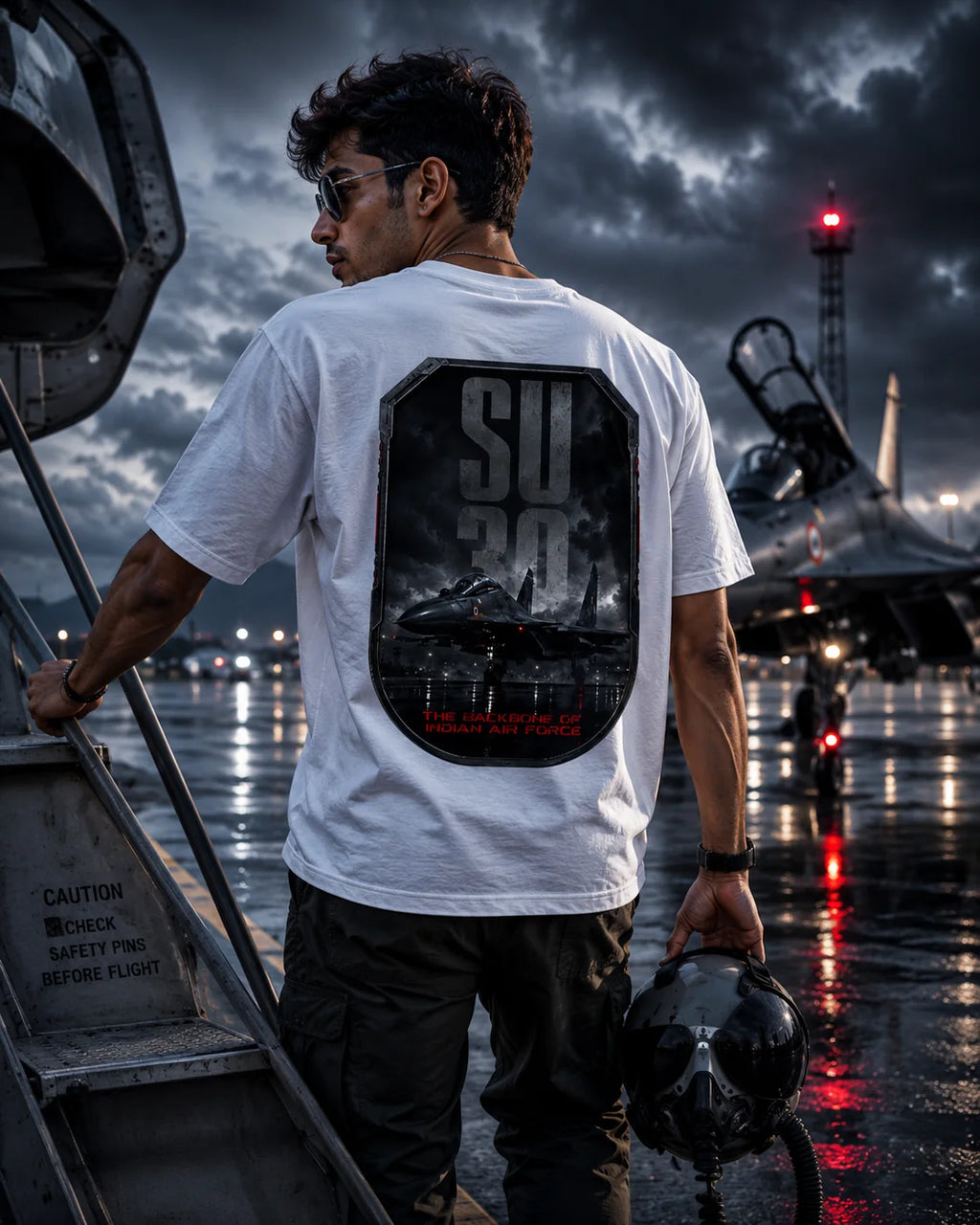Sukhoi SU-30MKI T-Shirt | The Backbone of Indian Air Force Graphic Tee