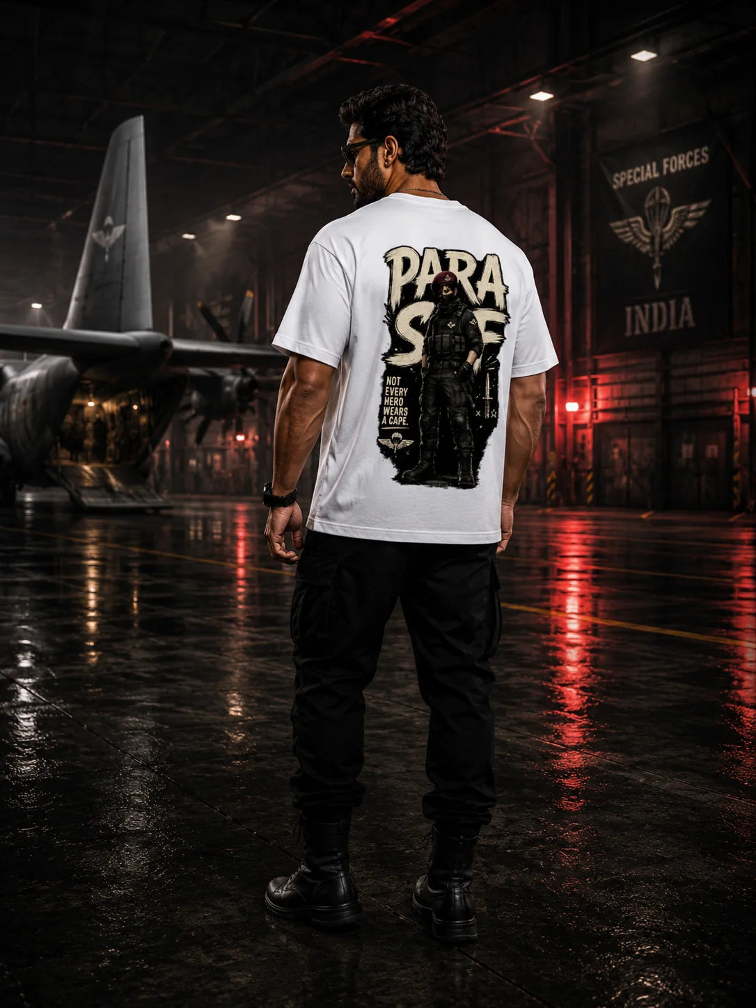 PARA SF Oversized T-Shirt | Not Every Hero Wears A Cape