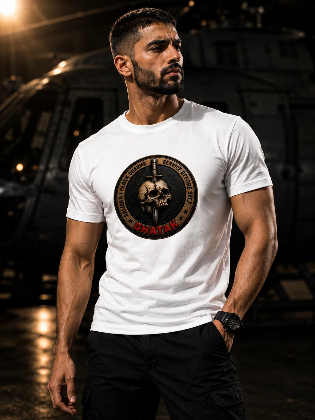Ghatak Balidan T-Shirt – Indian Army Inspired Premium Military Graphic Tee