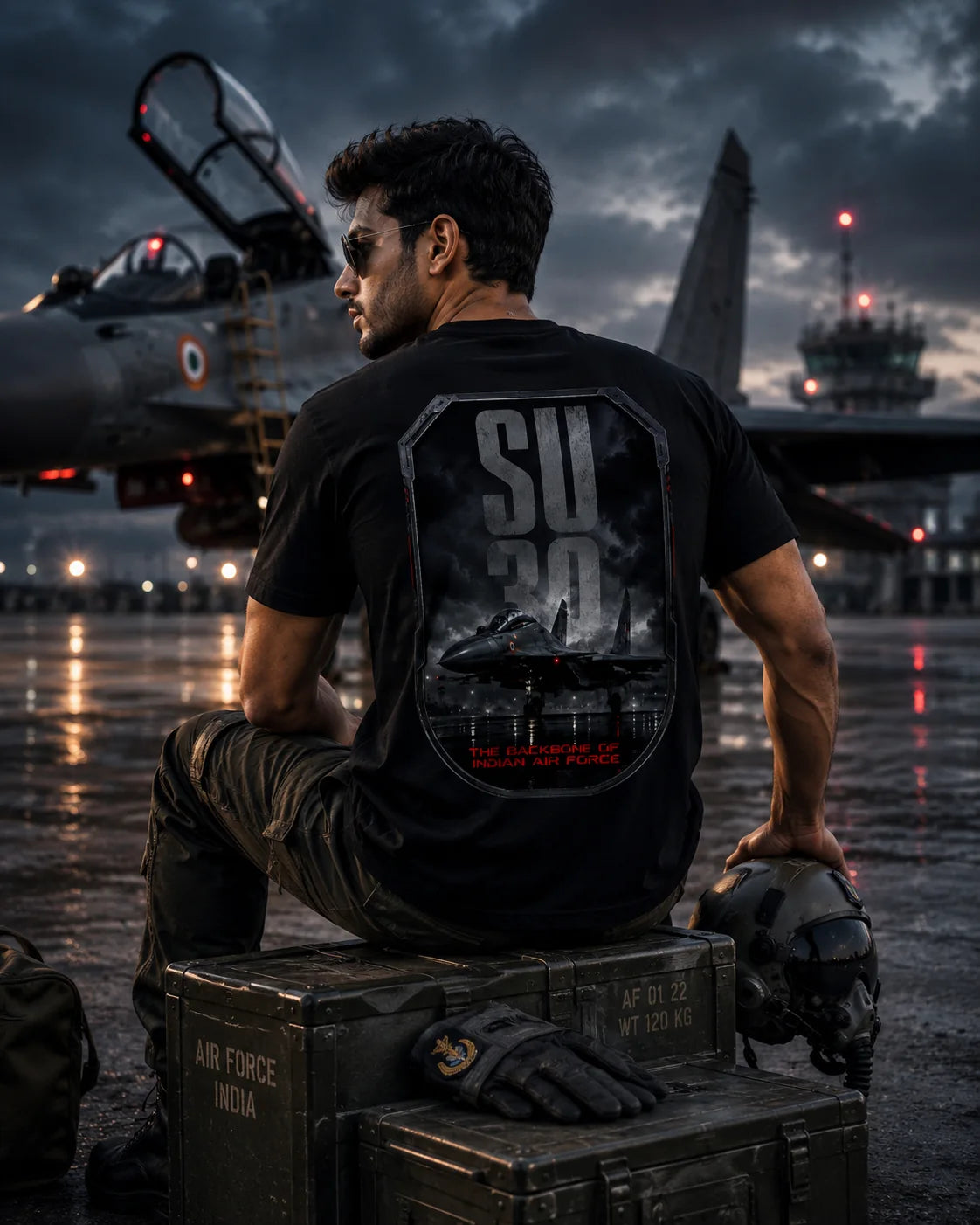 Sukhoi SU-30MKI T-Shirt | The Backbone of Indian Air Force Graphic Tee