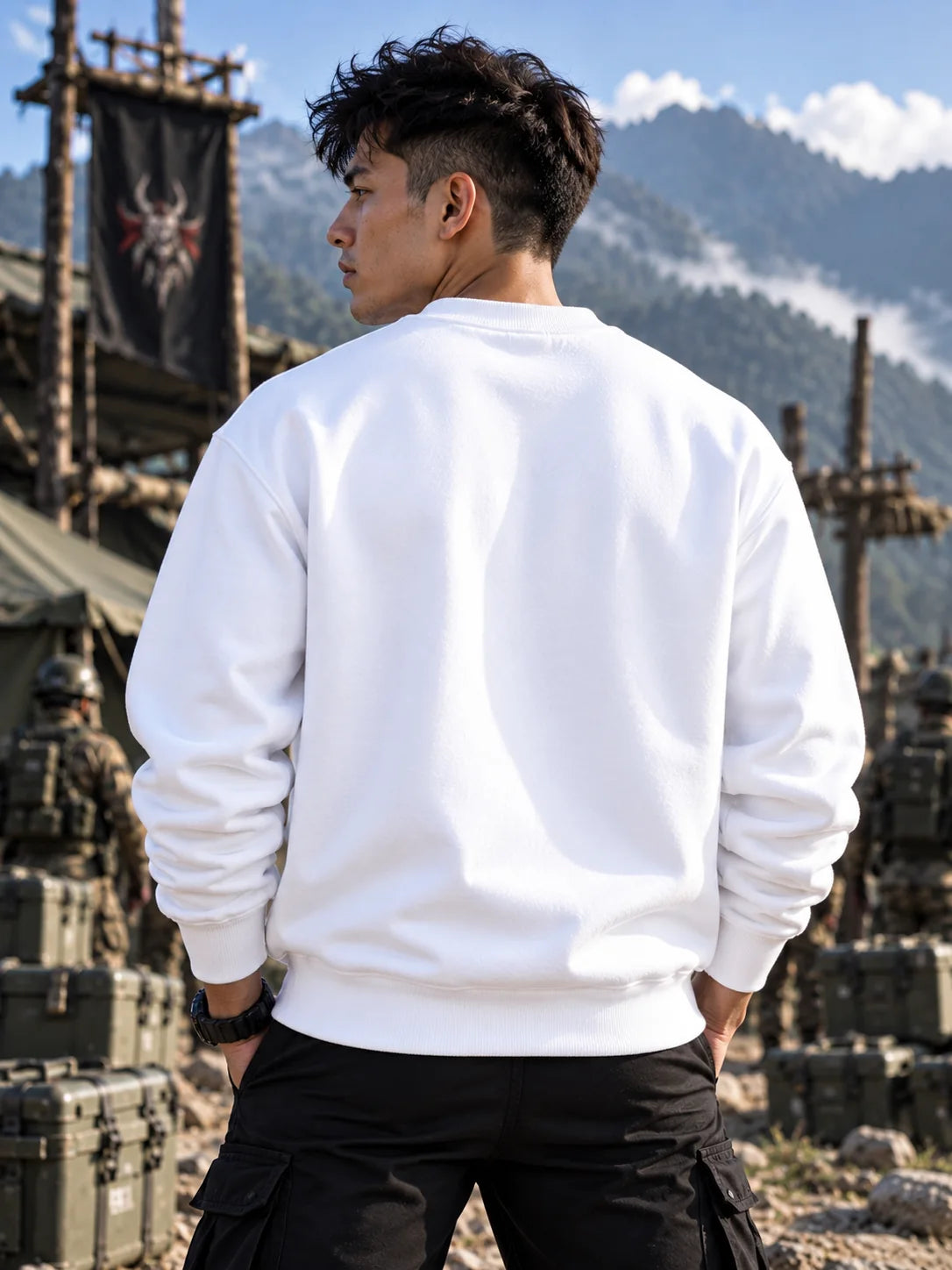 Naga Regiment Graphic Sweatshirt