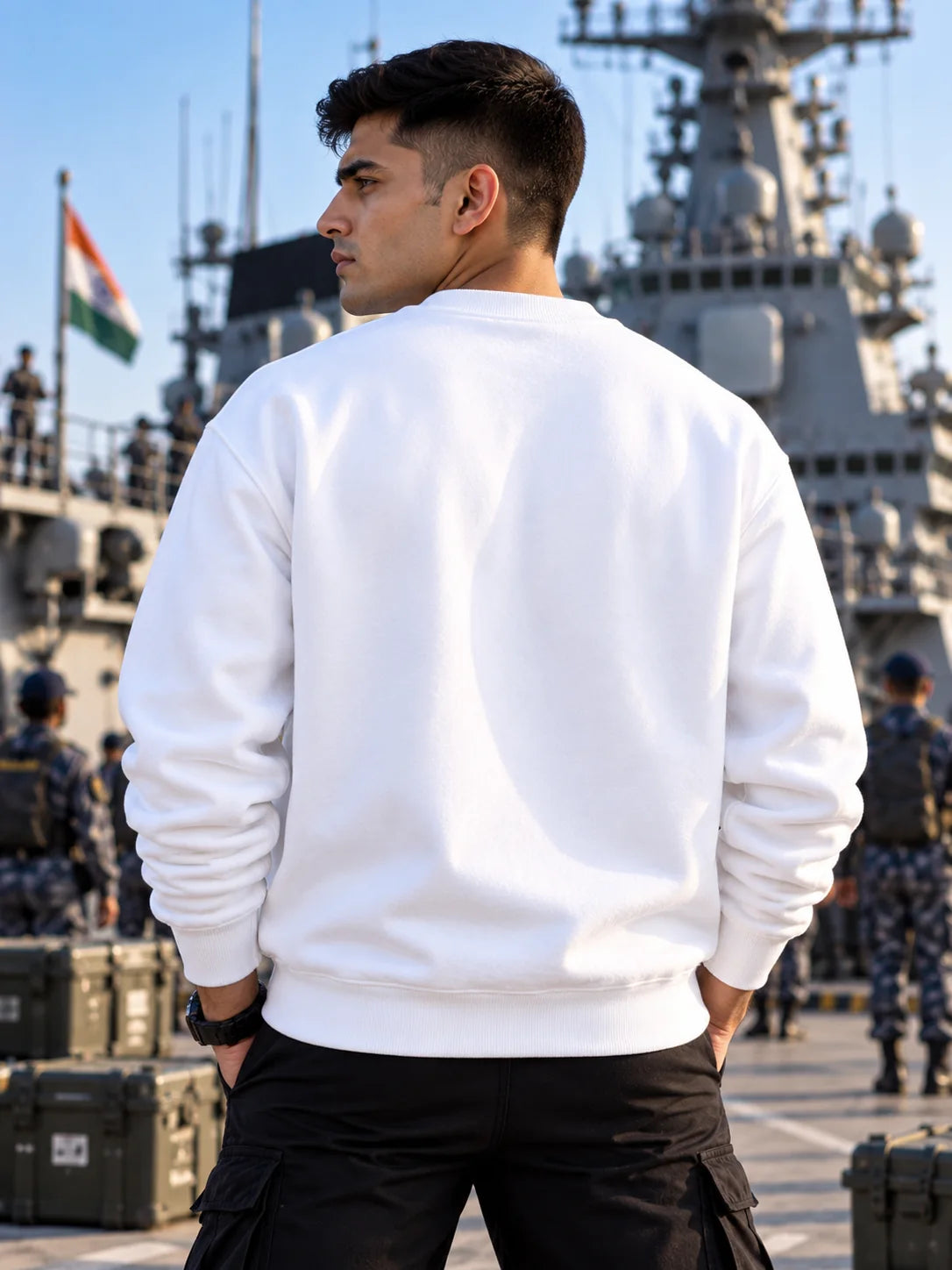 Marine Force Graphic Sweatshirt