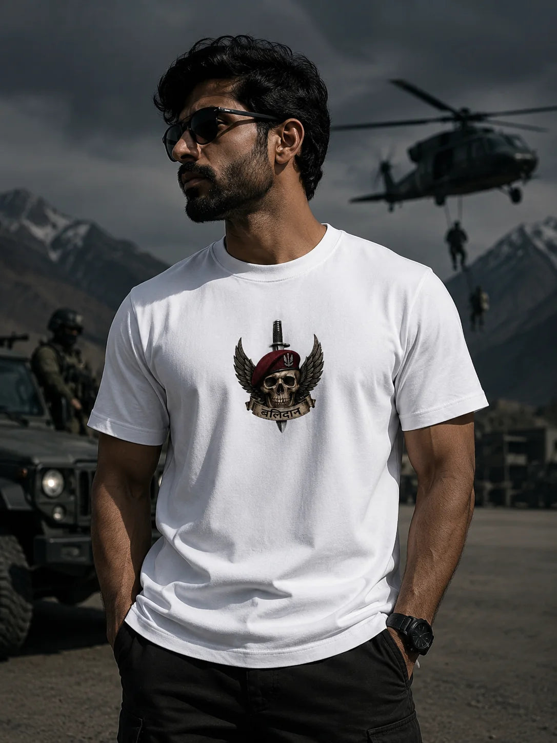 Para SF T-Shirt | Indian Army Special Forces | Premium Military Graphic Tee