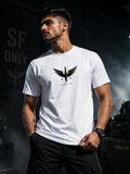 Para SF "Supreme Courage Sacrifice"  Stretch White T-Shirt | Indian Special Forces