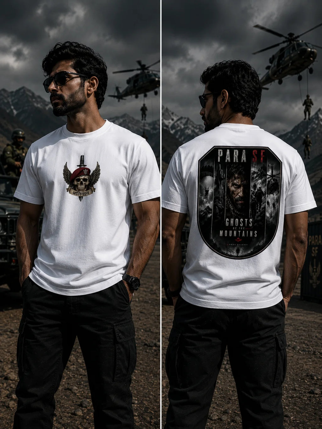 Para SF T-Shirt | Indian Army Special Forces | Premium Military Graphic Tee