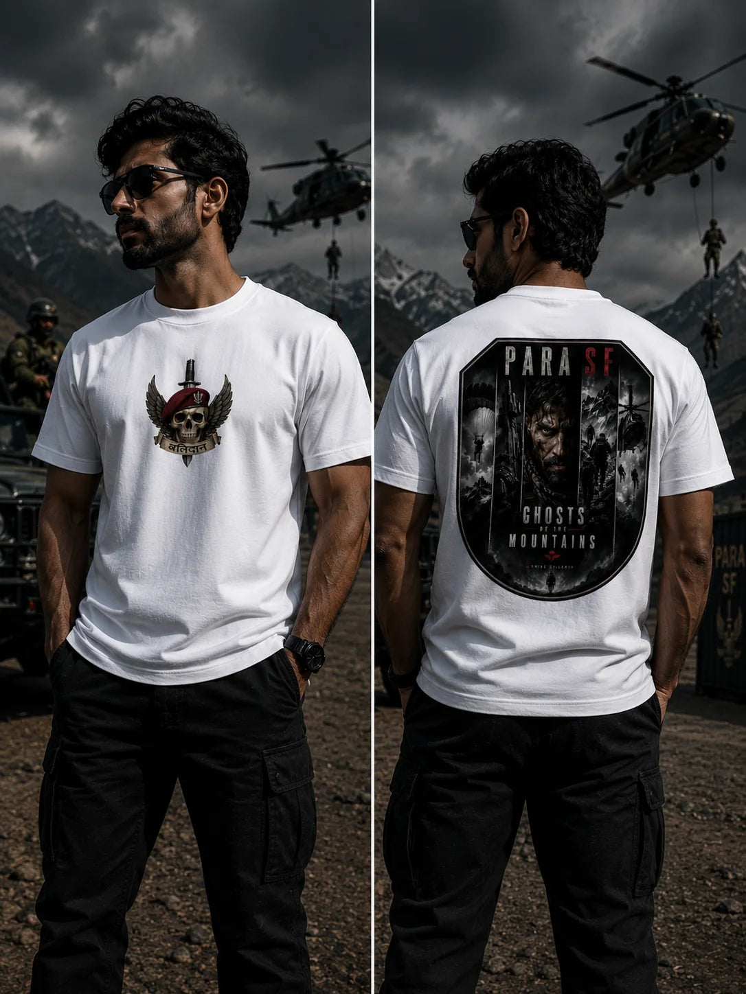 Para SF T-Shirt | Indian Army Special Forces | Premium Military Graphic Tee