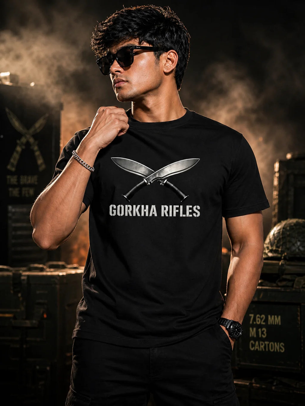 Gorkha Rifles T-Shirt – Elite Indian Army Warriors Edition