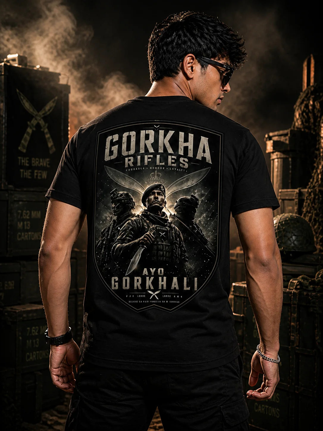 Gorkha Rifles T-Shirt – Elite Indian Army Warriors Edition