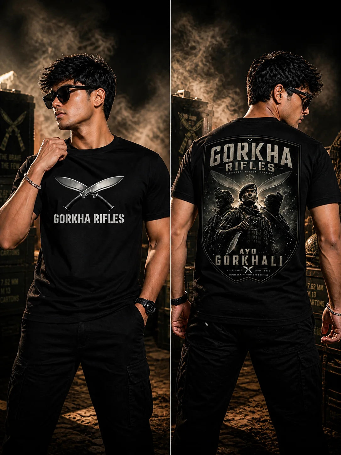 Gorkha Rifles T-Shirt – Elite Indian Army Warriors Edition