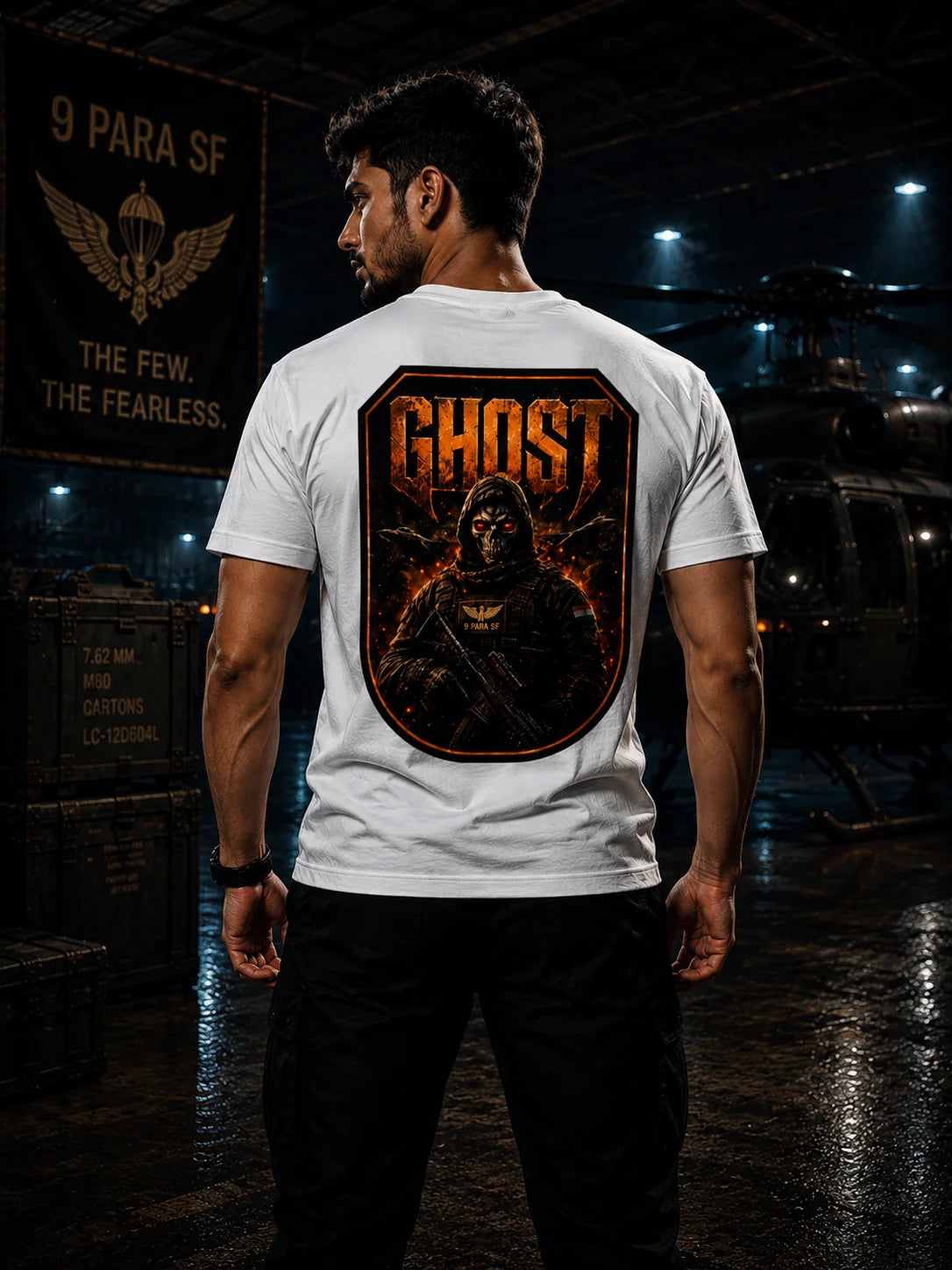 9 Para SF Ghost T-Shirt – Balidan Special Forces
