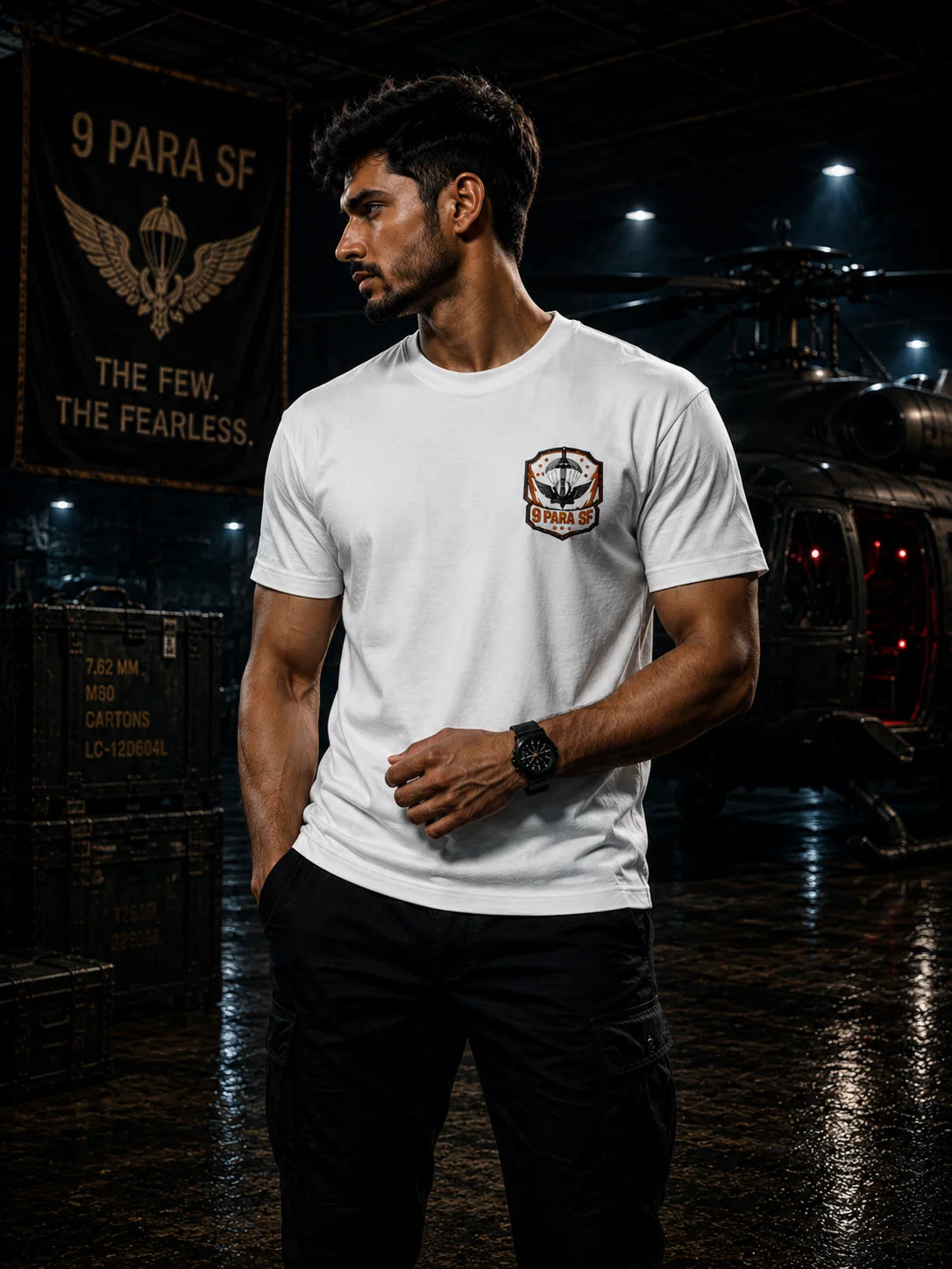 9 Para SF Ghost T-Shirt – Balidan Special Forces