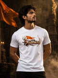 Sanatan T-Shirt | Trishul Dhwaj Dhanush Gold Graphic Tee | Hindu Dharma Pride